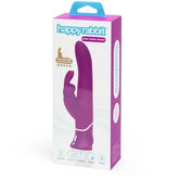 Happy Rabbit Curve Power Motion Rabbit Vibrator Purple Waterproof USB Rechargeable with 12 Vibration Modes and 3 Thrusting Speeds VIBRATORS-RABBIT-MULTI